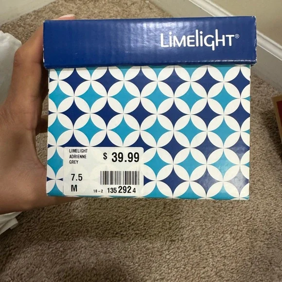 Limelight Gray Studded Flats - Picture 5 of 5